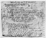 Galilei's Aufzeichnungen